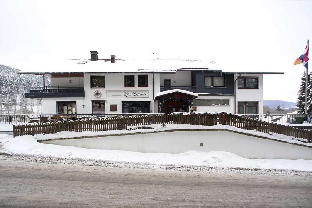 Hotel-Pension Zum Paradies Willingen  Zewnętrze zdjęcie